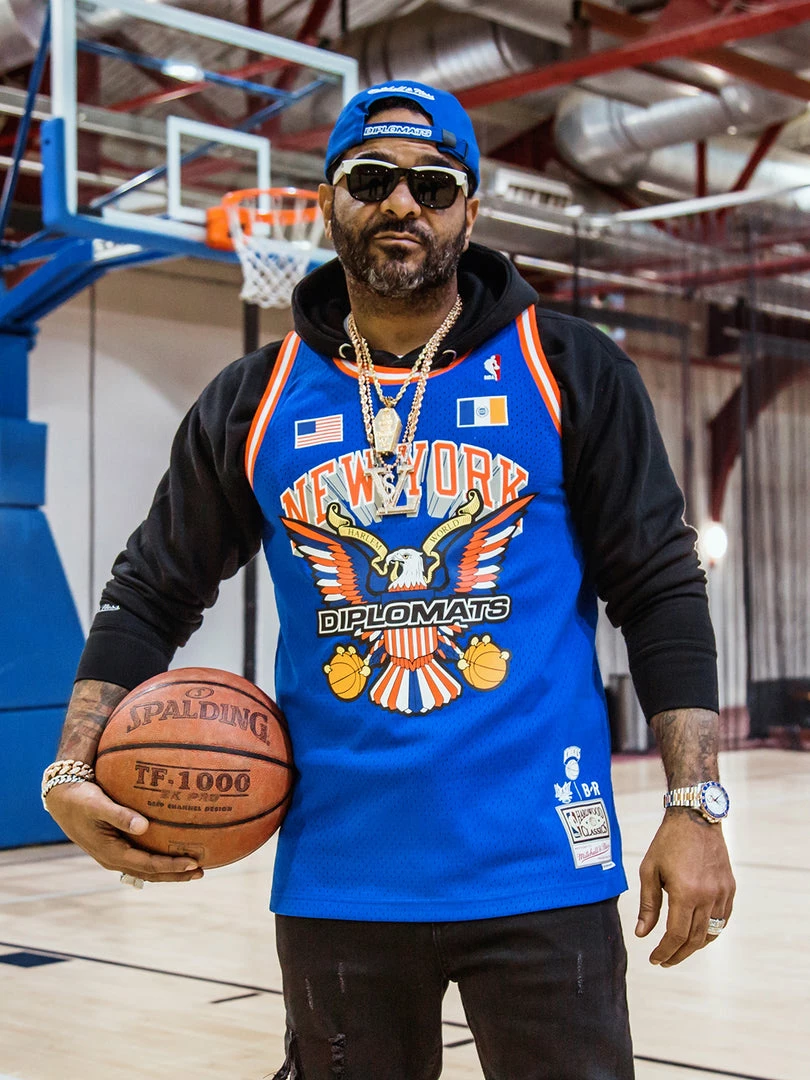 B/R SHOP Basketball The Diplomats X New York Knicks Swingman Jersey