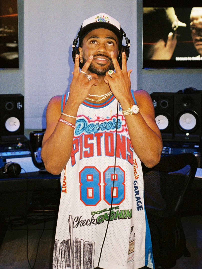 B/R SHOP Basketball Big Sean X Detroit Pistons Swingman Jersey