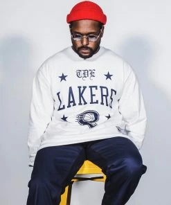 B/R SHOP Basketball ScHoolboy Q X Los Angeles Lakers Long Sleeve T-Shirt