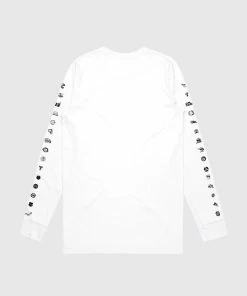 The Loyalist Basketball Hank Willis Thomas'That's Game' White Long Sleeve T-Shirt