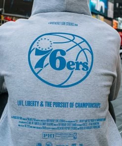 The Loyalist Basketball The 76ers Check The Credits Hoodie