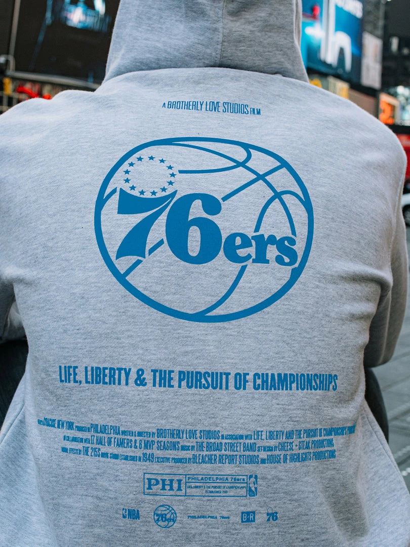 The Loyalist Basketball The 76ers Check The Credits Hoodie