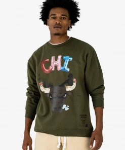 The Loyalist Sue Tsai Bulls Crewneck Sweatshirt