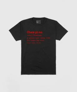 Loyalist Football Tampa Bay Champion Black T-Shirt