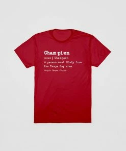Loyalist Tampa Bay Champion Red T-Shirt