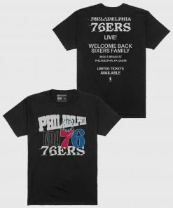 Loyalist Basketball The 76ers NBA "Welcome Back" Playoffs T-Shirt