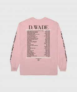 Loyalist Dwyane Wade Pink World Tour Long Sleeve HOLIDAY SALE