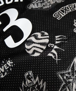 The Loyalist Allen Iverson Player's Edition Black Swingman Jersey Basketball