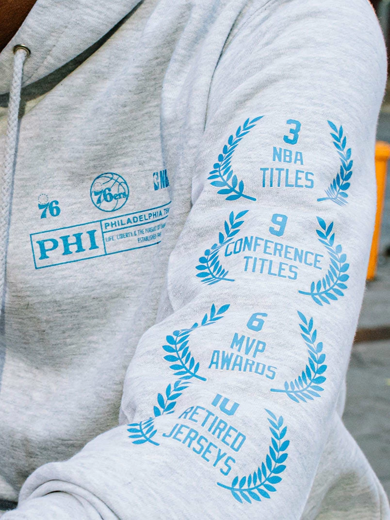 The Loyalist Basketball The 76ers Check The Credits Hoodie